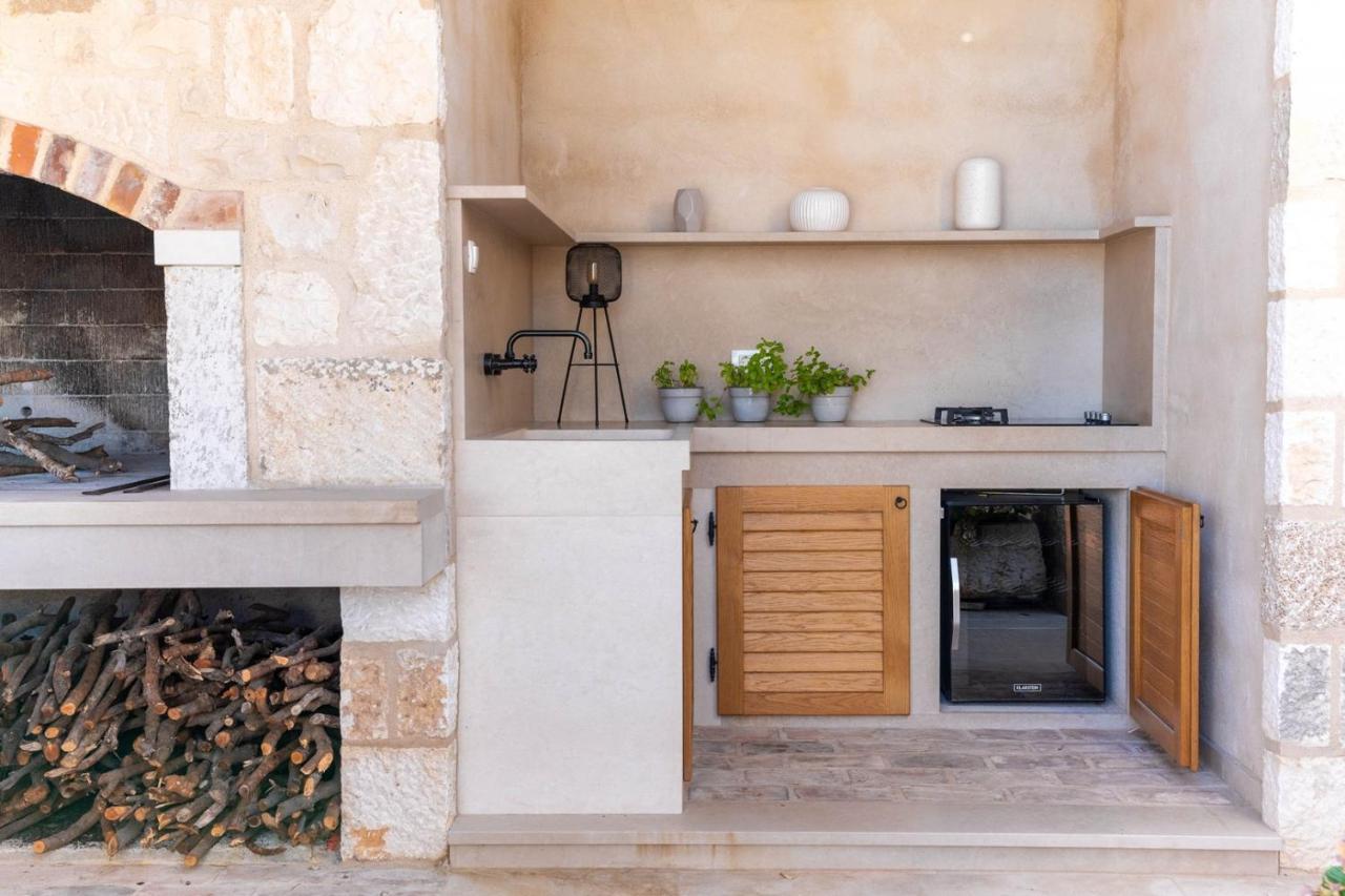 New Villa Ani! Traditional And Luxurious 4-Bedroom Villa With Heated Pool And Sea Views ポスティレ エクステリア 写真